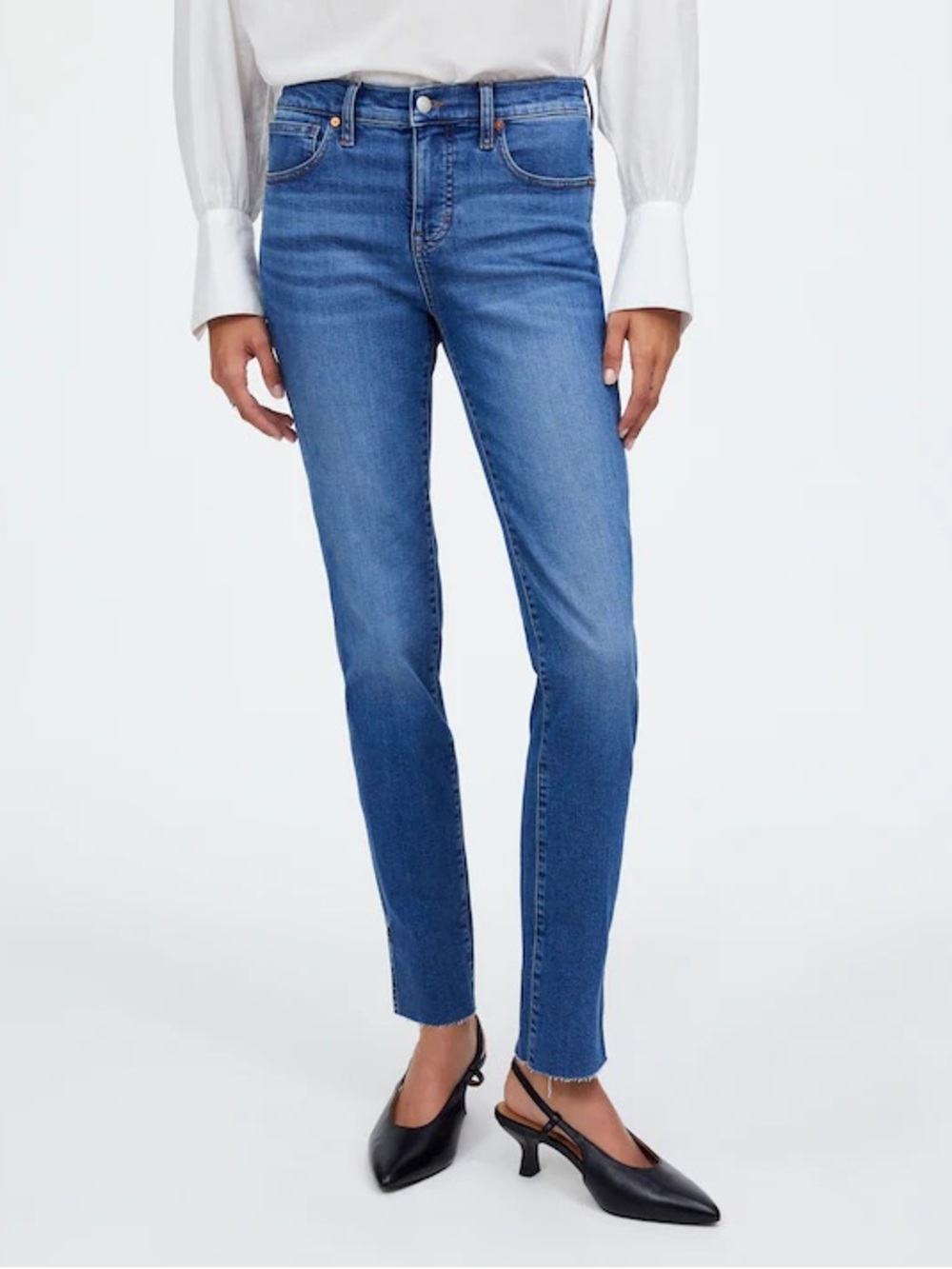 Madewell Stovepipe Jeans (Petite)